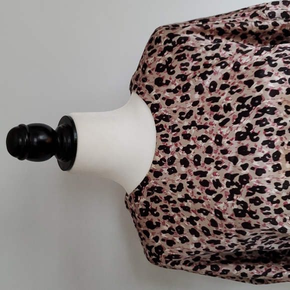 ZARA Oversized Animal Print Top - Picture 5 of 10